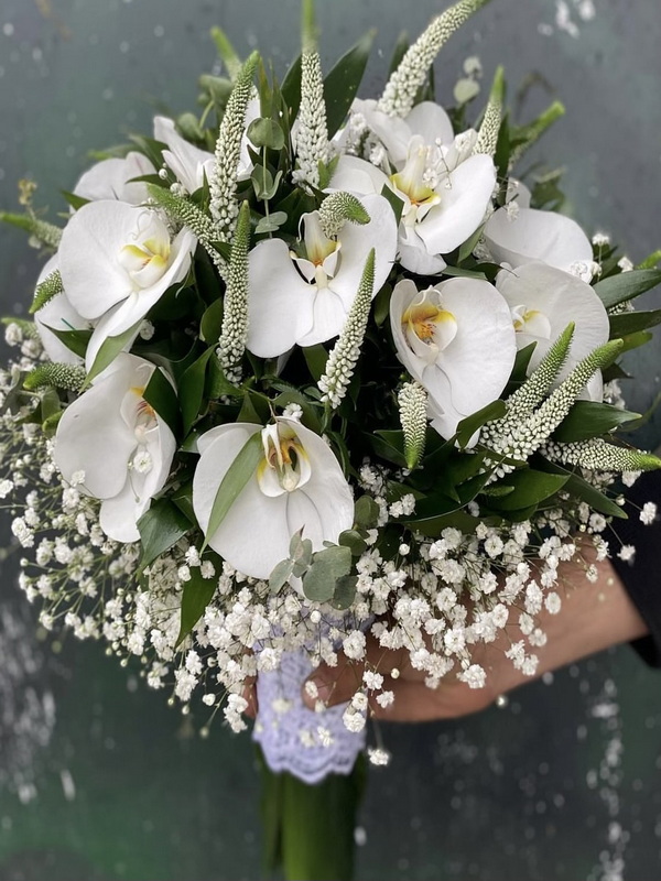 دسته گل عروس  زرنگار