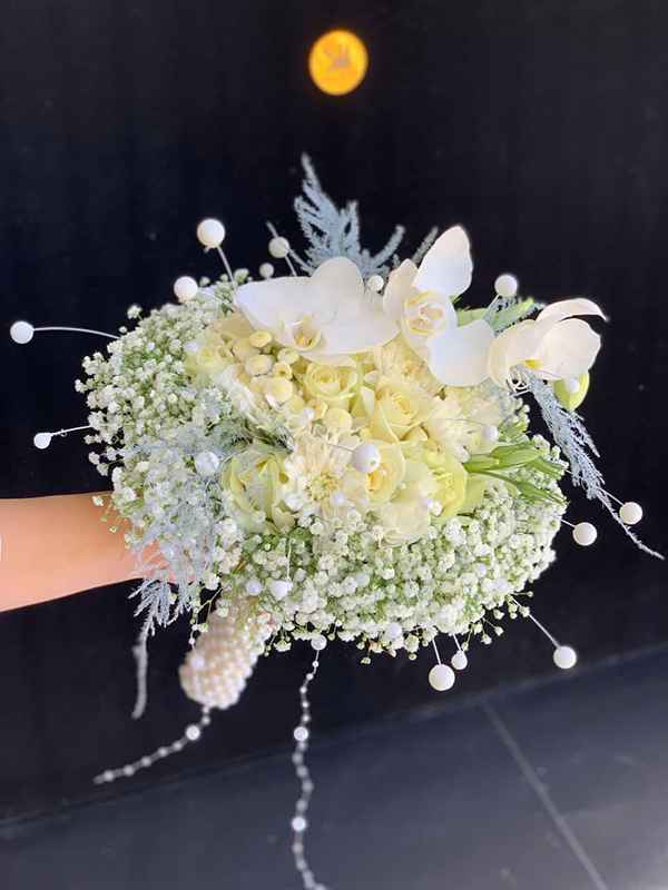 دسته گل عروس ارکید ، ژیپسوفیلا